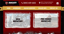 Desktop Screenshot of ducatiwestlake.com